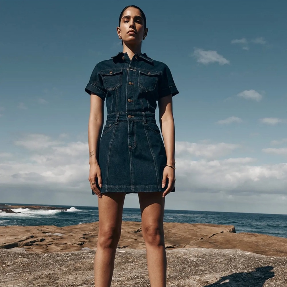 Poppy Denim Mini Dress